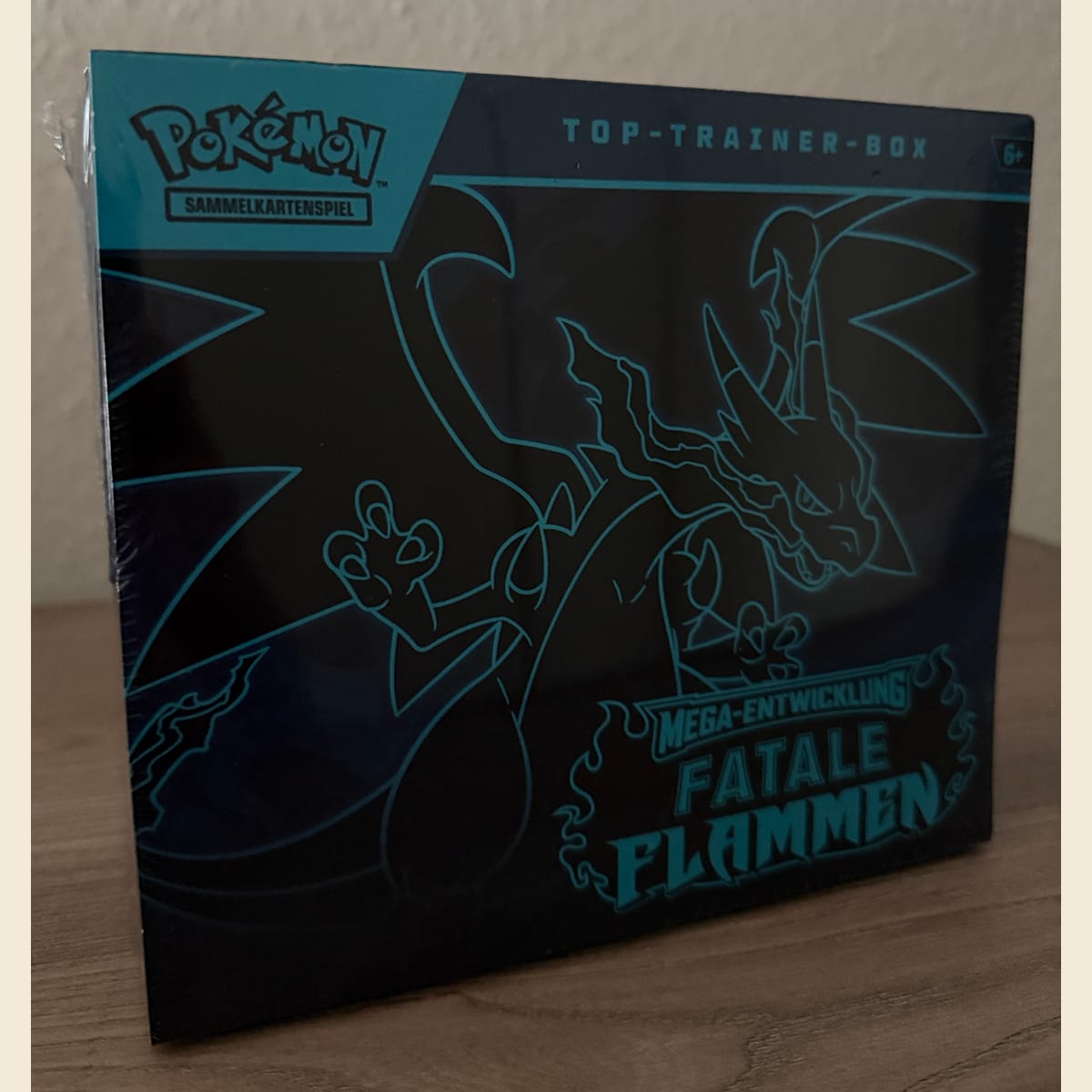 Mega-Entwicklung: Fatale Flammen Top-Trainer-Box – Vorderseite